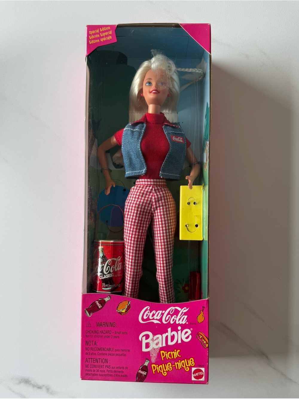 1997 Coca-Cola Picnic Barbie Special Edition #19626 NRFB Vintage